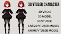 design and rig live2d vtuber model 3d vtuber model anime live2d rigging