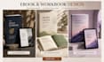 do fillable pdf canva workbook design, editable canva ebook design, lead magnet