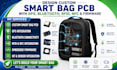 design custom smart bag pcb with gps, bluetooth, rfid, nfc and firmware