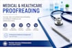 precision proofreading with healthcare expertise