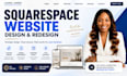 squarespace website design or squarespace redesign custom website development