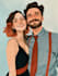 do couple portrait illustration