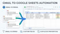 automate gmail to google sheets