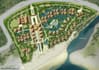 design hotel map, resort map, site map, tourist map and vector map