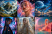 create custom ai art and images using midjourney