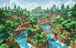 create immersive roblox worlds, realistic city maps, anime maps, simulator maps