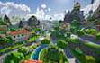 design roblox map, city map, model roblox level design, roblox game environment