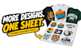 create custom dtf gang sheets ready for t shirt printing
