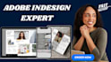 do adobe illustrator, graphic design adobe photoshop adobe indesign work