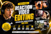 edit your reaction video without copyright