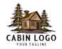 design high quality meaningful cabin logo