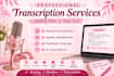 manually transcribe audio and video accurately