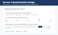 design a professional survey or questionnaire research based