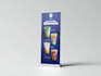 design your restaurant roller banner