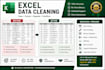 clean, format, merge, split and organize excel data