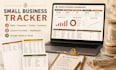 google sheets and excel business trackers dashboards