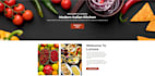 design a modern restaurant website with online menu and ordering