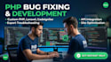 fix PHP, laravel, codeigniter, javascript and mysql bugs