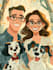 make a disney children cartoon illustration