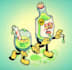 create a 2d rubber hose animation and walk cycle