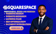 squarespace website design, squarespace website redesign and squarespace website
