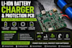 design a lithium ion battery charger and protection pcb