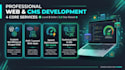 build custom PHP, laravel, wordpress and drupal websites