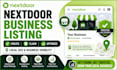 create, claim and optimize your nextdoor business listing for local SEO