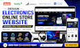 design duda sellfy bigcommerce shift4shop ecwid electronics online stor website