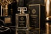design luxury perfume labels and packaging with editable canva