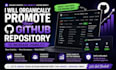 organically promote your github repository to increase visibility