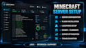 setup, configure and optimize your minecraft server