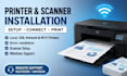 fix printer, scanner and printing problems remotely