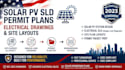 create solar pv sld, permit plans, electrical drawings and layouts