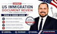 professionally review uscis immigration forms and supporting documents