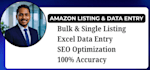 do professional data entry and amazon product listing