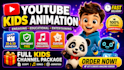 create fast viral kids learning videos