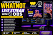set up your whatnot live stream with obs
