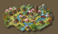 design isometric 2d game map pixel art tile map tabletop map design spritesheet