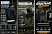 write SEO product description for bomber denim and windbreaker jackets