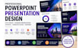 design powerpoint presentation, pptx, pitch deck, keynote and animated slides