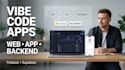 vibe code any concept and build your web app, debugging website, build saas mvp