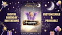create a stunning custom birthday video invitation