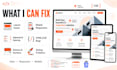 fix HTML CSS bugs and responsive website issues