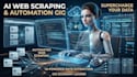 do web scraping, data extraction, and python automation bot