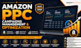 setup amazon PPC campaigns manage amazon ads fba fbm hijacker  optimize PPC
