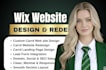 design wix studio website, wix redesign website, german business website, wix