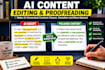 edit and proofread ai generated content