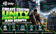create custom unity gameplay systems and scripts