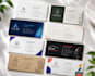 design a professional modern business card